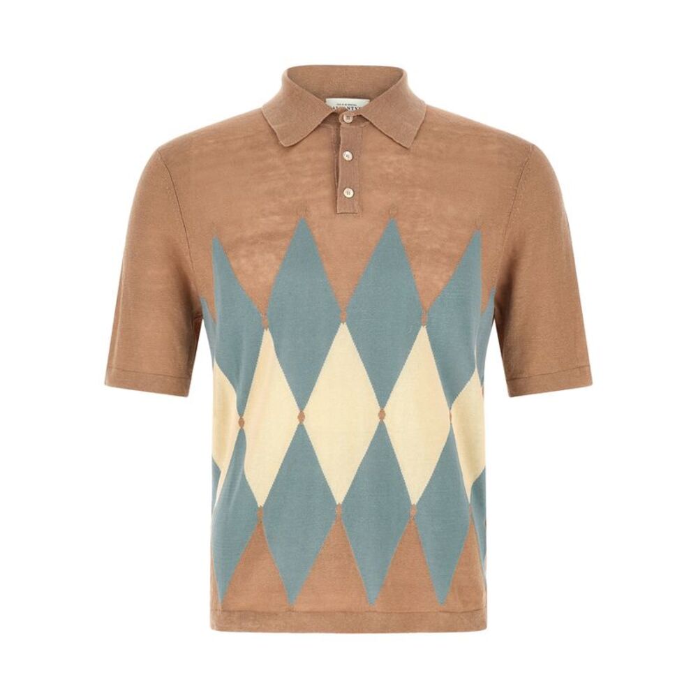 Ballantyne Men Polo Argyle